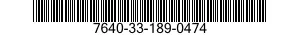 7640-33-189-0474 MAP 7640331890474 331890474