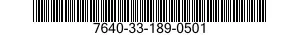 7640-33-189-0501 MAP 7640331890501 331890501