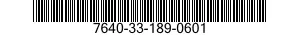 7640-33-189-0601 MAP 7640331890601 331890601
