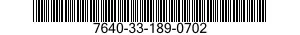 7640-33-189-0702 MAP 7640331890702 331890702