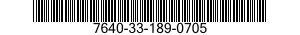 7640-33-189-0705 MAP 7640331890705 331890705
