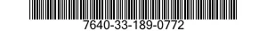 7640-33-189-0772 MAP 7640331890772 331890772