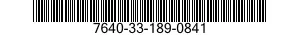 7640-33-189-0841 MAP 7640331890841 331890841