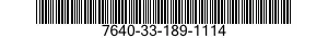 7640-33-189-1114 MAP 7640331891114 331891114