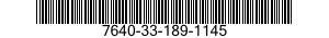 7640-33-189-1145 MAP 7640331891145 331891145