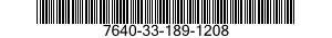 7640-33-189-1208 MAP 7640331891208 331891208