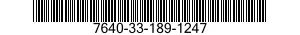 7640-33-189-1247 MAP 7640331891247 331891247