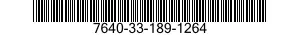 7640-33-189-1264 MAP 7640331891264 331891264