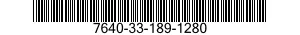 7640-33-189-1280 MAP 7640331891280 331891280