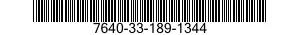 7640-33-189-1344 MAP 7640331891344 331891344