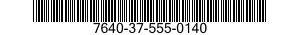 7640-37-555-0140  7640375550140 375550140