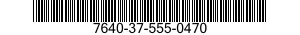 7640-37-555-0470  7640375550470 375550470