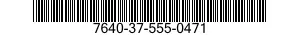 7640-37-555-0471  7640375550471 375550471