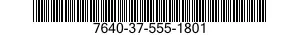 7640-37-555-1801  7640375551801 375551801