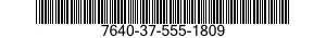 7640-37-555-1809  7640375551809 375551809