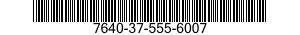 7640-37-555-6007  7640375556007 375556007
