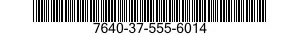7640-37-555-6014  7640375556014 375556014