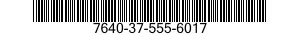 7640-37-555-6017  7640375556017 375556017