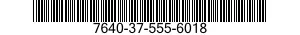 7640-37-555-6018  7640375556018 375556018
