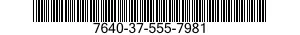 7640-37-555-7981  7640375557981 375557981