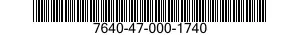 7640-47-000-1740 MAP 7640470001740 470001740