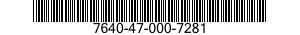 7640-47-000-7281 MAP 7640470007281 470007281