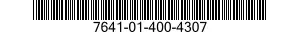 7641-01-400-4307 AERONAUTICAL GEOSPATIAL PRODUCTS 7641014004307 014004307