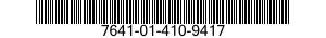 7641-01-410-9417  7641014109417 014109417