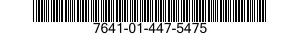 7641-01-447-5475 AERO,MC&amp;G PRODUCTS 7641014475475 014475475