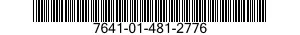 7641-01-481-2776  7641014812776 014812776