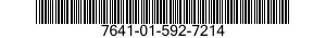 7641-01-592-7214 AERONAUTICAL GEOSPATIAL PRODUCTS 7641015927214 015927214