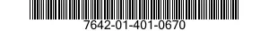 7642-01-401-0670 HYDROGRAPHIC GEOSPATIAL PRODUCTS 7642014010670 014010670