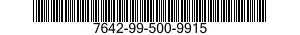 7642-99-500-9915 HYDROGRAPHIC GEOSPATIAL PRODUCTS 7642995009915 995009915