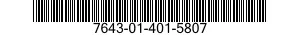 7643-01-401-5807  7643014015807 014015807