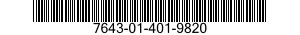 7643-01-401-9820  7643014019820 014019820