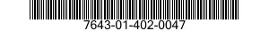 7643-01-402-0047 TOPOGRAPHIC GEOSPATIAL PRODUCTS 7643014020047 014020047