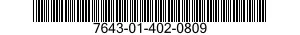7643-01-402-0809 TOPOGRAPHIC GEOSPATIAL PRODUCTS 7643014020809 014020809