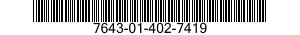 7643-01-402-7419 TOPOGRAPHIC GEOSPATIAL PRODUCTS 7643014027419 014027419