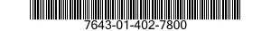 7643-01-402-7800 TOPOGRAPHIC GEOSPATIAL PRODUCTS 7643014027800 014027800