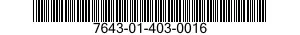 7643-01-403-0016  7643014030016 014030016