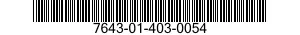 7643-01-403-0054  7643014030054 014030054