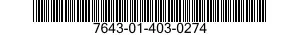 7643-01-403-0274  7643014030274 014030274