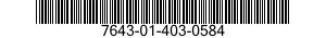 7643-01-403-0584 TOPOGRAPHIC GEOSPATIAL PRODUCTS 7643014030584 014030584
