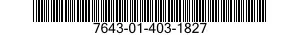 7643-01-403-1827  7643014031827 014031827