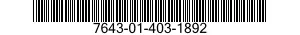 7643-01-403-1892  7643014031892 014031892