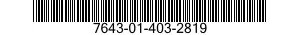 7643-01-403-2819  7643014032819 014032819