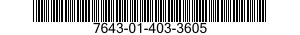 7643-01-403-3605  7643014033605 014033605