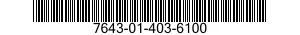 7643-01-403-6100  7643014036100 014036100