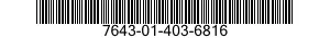 7643-01-403-6816  7643014036816 014036816