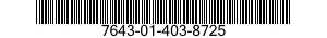 7643-01-403-8725 TOPOGRAPHIC GEOSPATIAL PRODUCTS 7643014038725 014038725